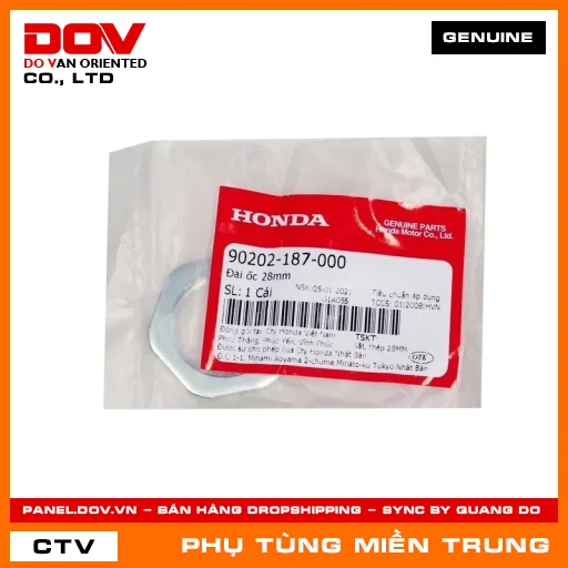 ĐAI ỐC 28MM HONDA CHÍNH HÃNG (MÃ: 90202187000) — 90202187000