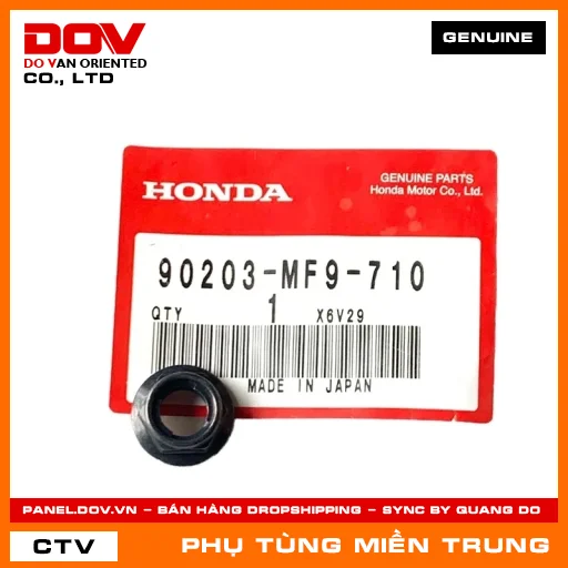 ĐAI ỐC CHÂN CHỐNG BÊN HONDA CHÍNH HÃNG (MÃ: 90203MF9710) — 90203MF9710