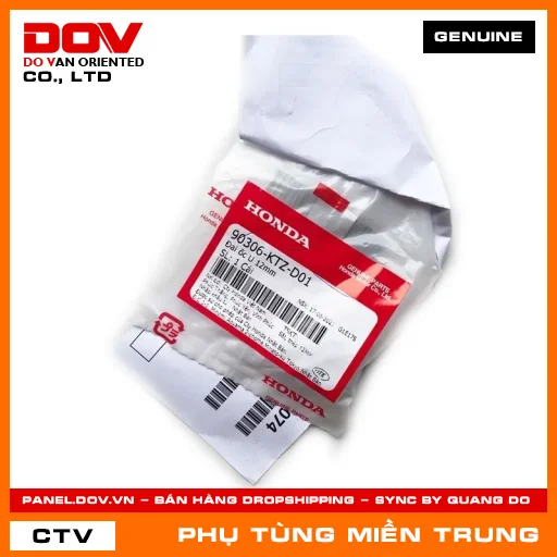ĐAI ỐC U 12MM HONDA CHÍNH HÃNG (MÃ: 90306KTZD01) — 90306KTZD01