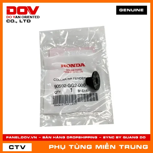 ĐỆM BẠC BẮT YẾM HONDA CHÍNH HÃNG (MÃ: 90502GG2000) — 90502GG2000