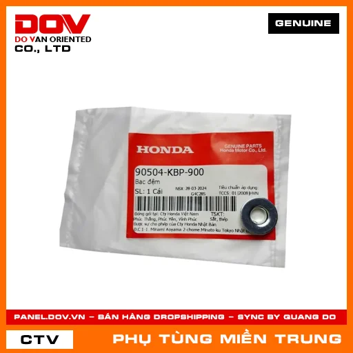 BẠC ĐỆM HONDA CHÍNH HÃNG (MÃ: 90504KBP900) — 90504KBP900