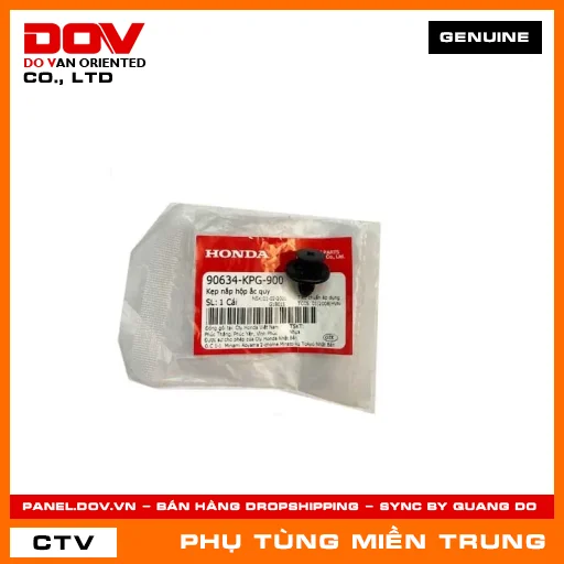 KẸP NẮP HỘP ẮC QUY HONDA CHÍNH HÃNG (MÃ: 90634KPG900) — 90634KPG900