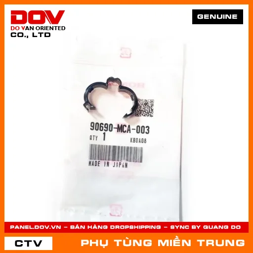 ĐAI KẸP DÂY 14MM HONDA CHÍNH HÃNG (MÃ: 90690MCA003) — 90690MCA003