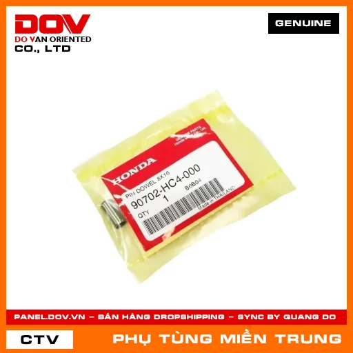 CHỐT ĐỊNH VỊ 8X16 HONDA CHÍNH HÃNG (MÃ: 90702HC4000) — 90702HC4000
