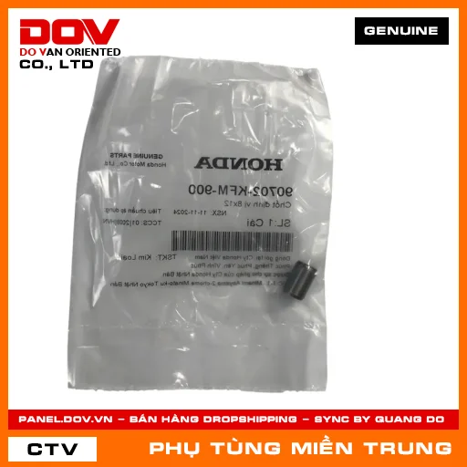 CHỐT ĐỊNH VỊ 8X12 HONDA CHÍNH HÃNG (MÃ: 90702KFM900) — 90702KFM900