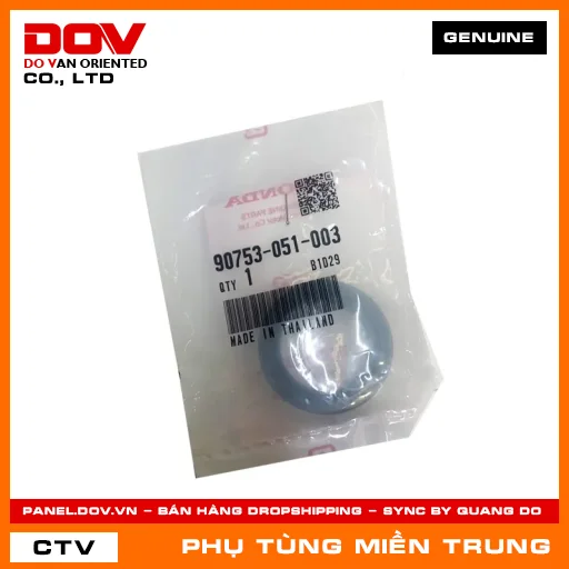 PHỚT DẦU 26X37X6 HONDA CHÍNH HÃNG (MÃ: 90753051003) — 90753051003