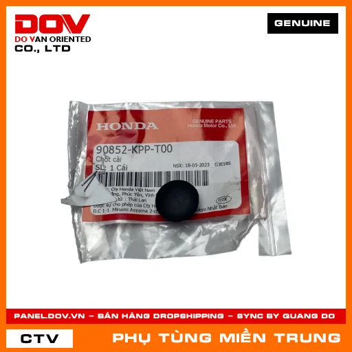 CHỐT CÀI HONDA CHÍNH HÃNG (MÃ: 90852KPPT00) — 90852KPPT00