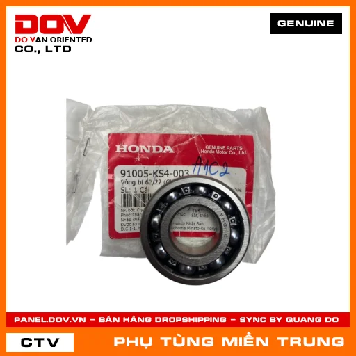 VÒNG BI 62/22 HONDA CHÍNH HÃNG (MÃ: 91005KS4003) — 91005KS4003