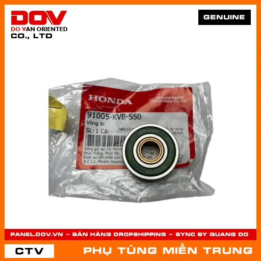 VÒNG BI 6002UU HONDA CHÍNH HÃNG (MÃ: 91005KVBS50) — 91005KVBS50