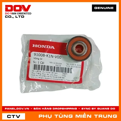 VÒNG BI 6002UU HONDA CHÍNH HÃNG (MÃ: 91008K1NV00) — 91008K1NV00