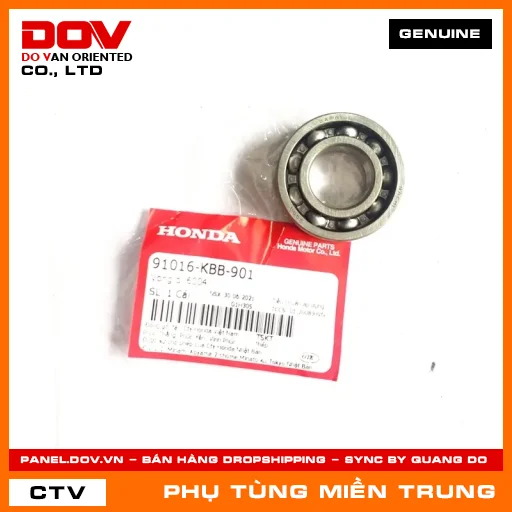 VÒNG BI 6004 HONDA CHÍNH HÃNG (MÃ: 91016KBB901) — 91016KBB901