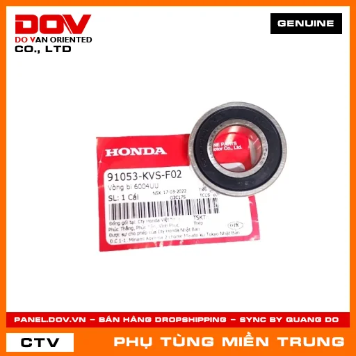 VÒNG BI 6004UU HONDA CHÍNH HÃNG (MÃ: 91053KVSF02) — 91053KVSF02