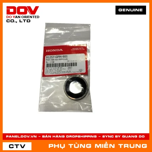 PHỚT CHẮN BỤI VÀNH TRƯỚC HONDA CHÍNH HÃNG (MÃ: 91257GFM900) — 91257GFM900