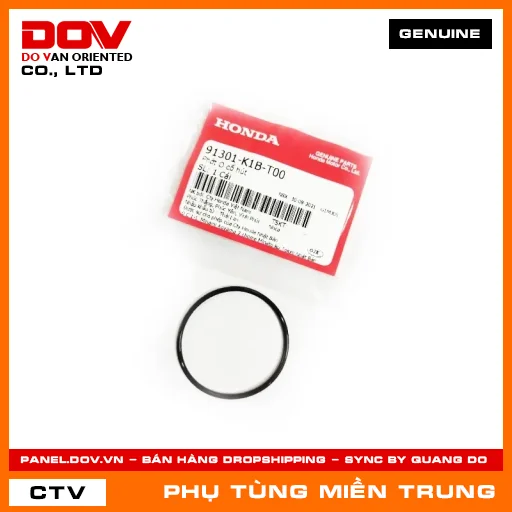 PHỚT O CỔ HÚT BẰNG CAO SU HONDA CHÍNH HÃNG (MÃ: 91301K1BT00) — 91301K1BT00