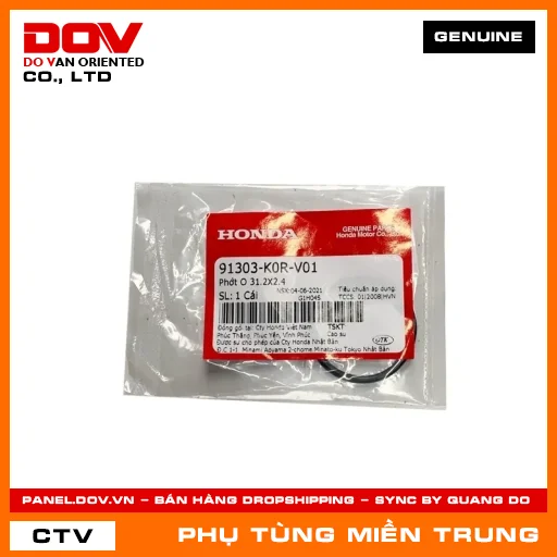 PHỚT O 31.2X2.4 HONDA CHÍNH HÃNG (MÃ: 91303K0RV01) — 91303K0RV01