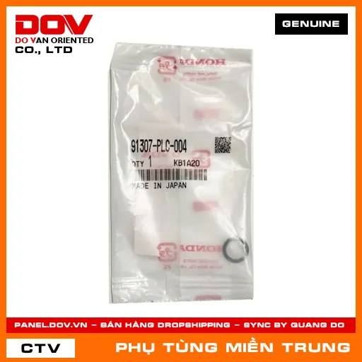 PHỚT O, 9,5X1,9 HONDA CHÍNH HÃNG (MÃ: 91307PLC004) — 91307PLC004