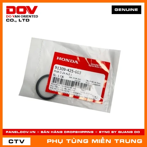 PHỚT O 24.4X3.1 HONDA CHÍNH HÃNG (MÃ: 91309425003) — 91309425003