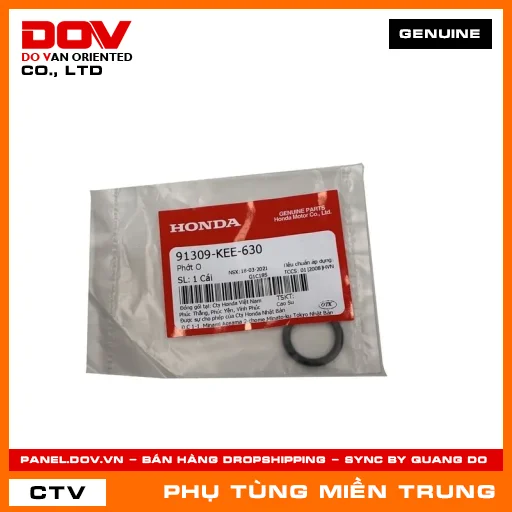 PHỚT O HONDA CHÍNH HÃNG (MÃ: 91309KEE630) — 91309KEE630