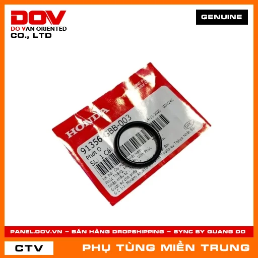 PHỚT O HONDA CHÍNH HÃNG (MÃ: 91356GBB003) — 91356GBB003