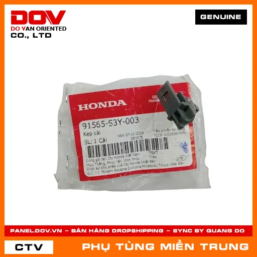 KẸP CÀI HONDA CHÍNH HÃNG (MÃ: 91565S3Y003) — 91565S3Y003