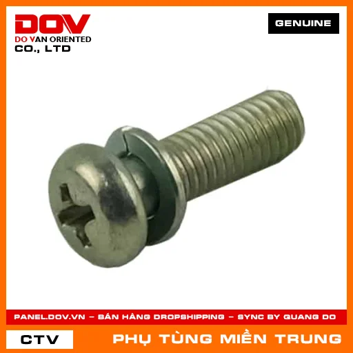 VÍT CÓ VÒNG ĐỆM 5X16 HONDA CHÍNH HÃNG (MÃ: 938920501608) — 938920501608
