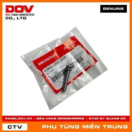 VÍT 5X30 HONDA CHÍNH HÃNG (MÃ: 938920503008) — 938920503008