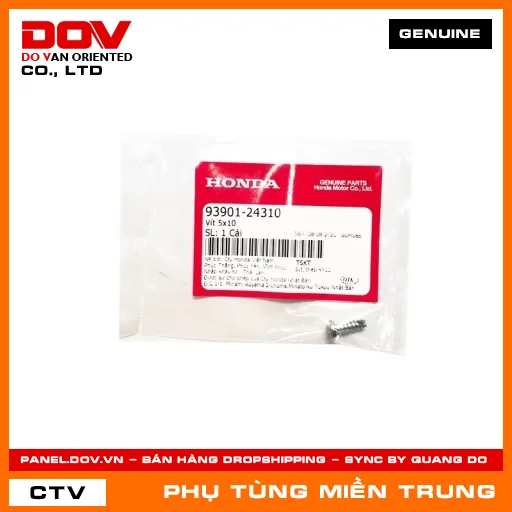 VÍT 5X10 HONDA CHÍNH HÃNG (MÃ: 9390124310) — 9390124310