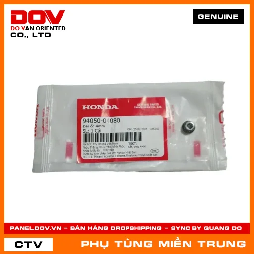ĐAI ỐC 4MM HONDA CHÍNH HÃNG (MÃ: 9405004080) — 9405004080