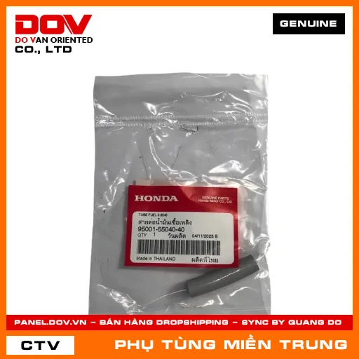 ỐNG DẪN XĂNG 5.3X40 HONDA CHÍNH HÃNG (MÃ: 950015504040) — 950015504040