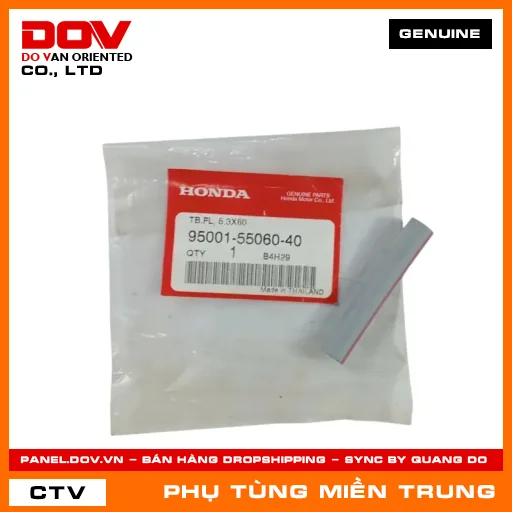 ỐNG CAO SU DẪN XĂNG 5.3X60 HONDA CHÍNH HÃNG (MÃ: 950015506040) — 950015506040