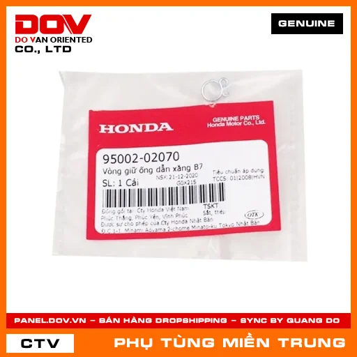 VÒNG GIỮ ỐNG DẪN XĂNG B7 HONDA CHÍNH HÃNG (MÃ: 9500202070) — 9500202070