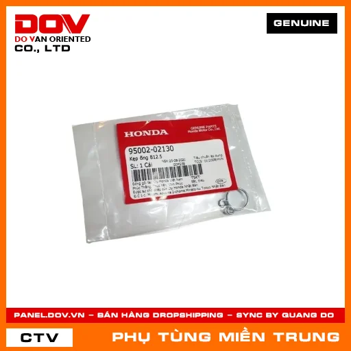 KẸP ỐNG B12.5 HONDA CHÍNH HÃNG (MÃ: 9500202130) — 9500202130