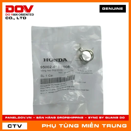 VÒNG KẸP ỐNG (D13) HONDA CHÍNH HÃNG (MÃ: 950024130008) — 950024130008
