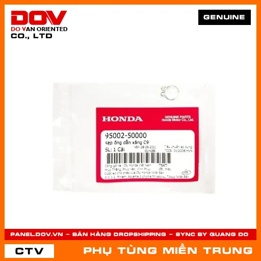 KẸP ỐNG DẪN XĂNG C9 HONDA CHÍNH HÃNG (MÃ: 9500250000) — 9500250000
