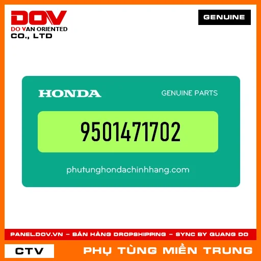 LÒ XO CHÂN CHỐNG ĐỨNG HONDA CHÍNH HÃNG (MÃ: 9501471702) — 9501471702