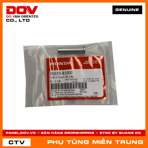 CHỐT A THANH ĐỂ CHÂN HONDA CHÍNH HÃNG (MÃ: 9501581000) — 9501581000