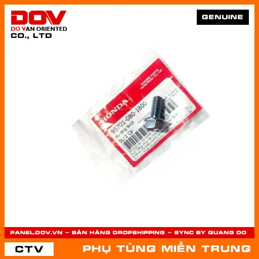 BU LÔNG 8X18 HONDA CHÍNH HÃNG (MÃ: 957010801800) — 957010801800