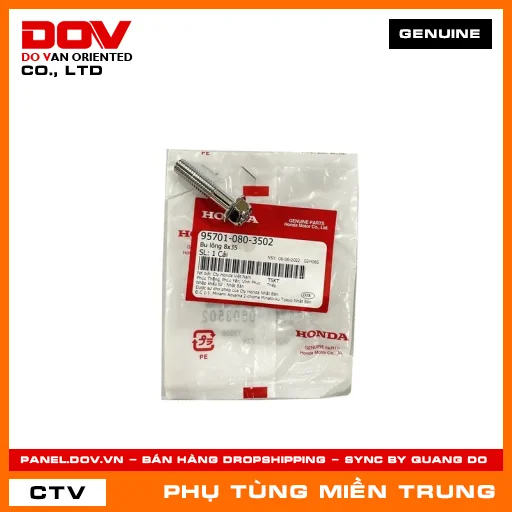 BU LÔNG 8X35 HONDA CHÍNH HÃNG (MÃ: 957010803502) — 957010803502
