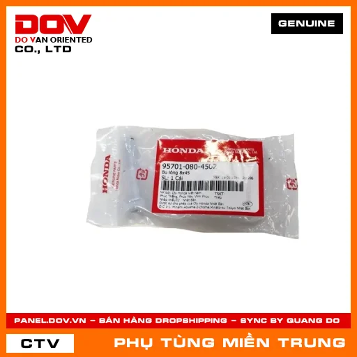 BU LÔNG 8X45 HONDA CHÍNH HÃNG (MÃ: 957010804502) — 957010804502