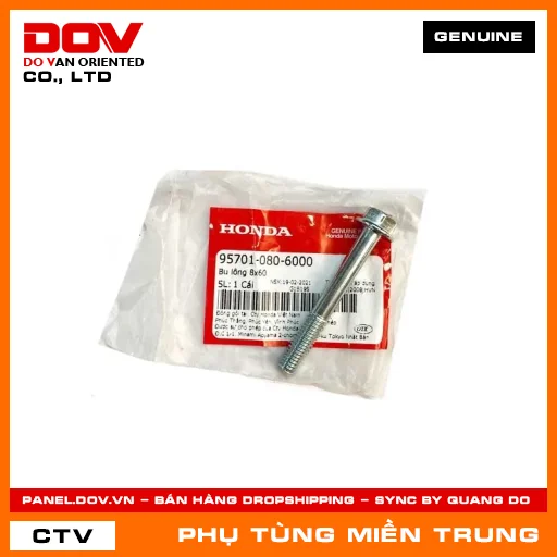 BU LÔNG 8X60 HONDA CHÍNH HÃNG (MÃ: 957010806000) — 957010806000
