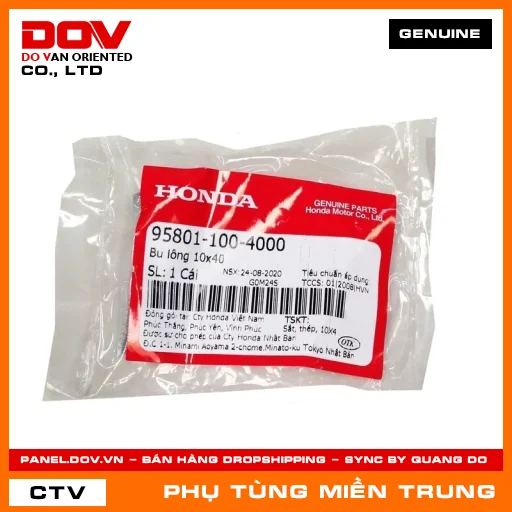 BU LÔNG 10X40 HONDA CHÍNH HÃNG (MÃ: 958011004000) — 958011004000
