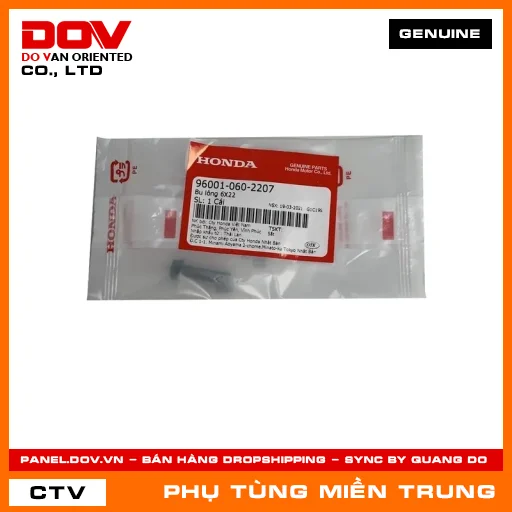 BU LÔNG 6X22 HONDA CHÍNH HÃNG (MÃ: 960010602207) — 960010602207