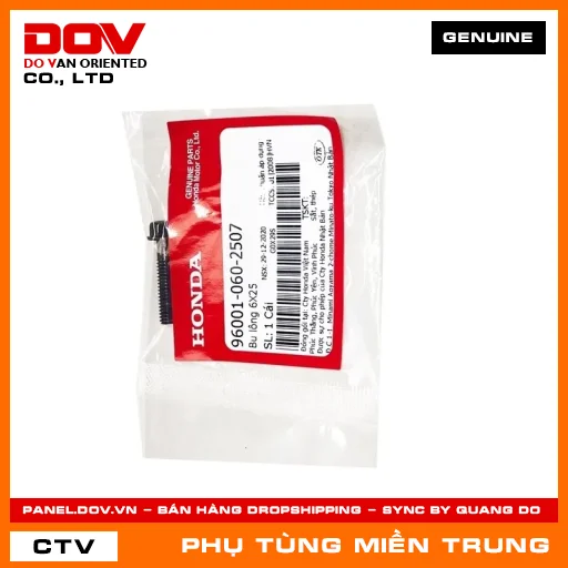 BU LÔNG 6X25 HONDA CHÍNH HÃNG (MÃ: 960010602507) — 960010602507