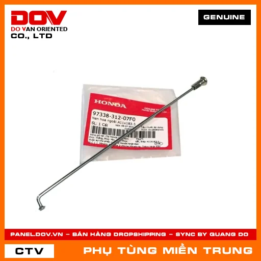 NAN HOA NGOÀI A11X183.5 HONDA CHÍNH HÃNG (MÃ: 9733831207F0) — 9733831207F0