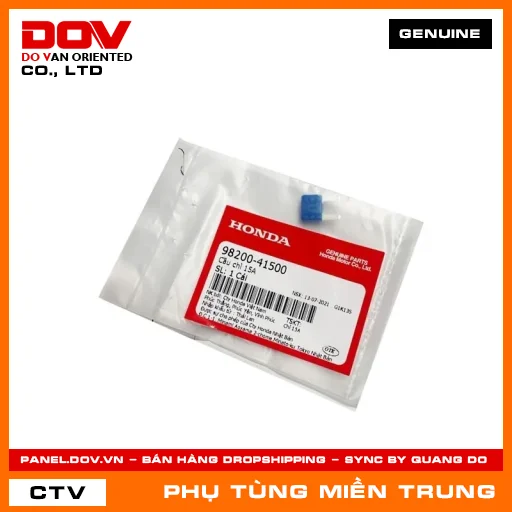 CẦU CHÌ 15A HONDA CHÍNH HÃNG (MÃ: 9820041500) — 9820041500