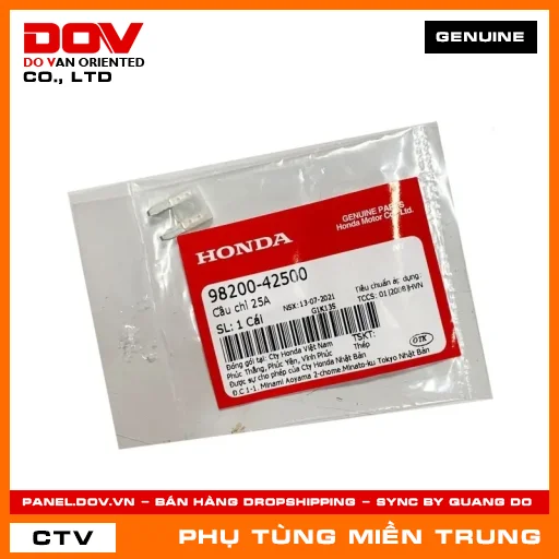 CẦU CHÌ 25A HONDA CHÍNH HÃNG (MÃ: 9820042500) — 9820042500