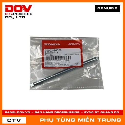 TUỐC NƠ VÍT 1 HONDA CHÍNH HÃNG (MÃ: 9900310000) — 9900310000