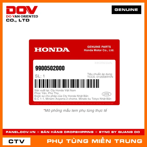 THANH NỐI HONDA CHÍNH HÃNG (MÃ: 9900502000) — 9900502000