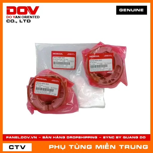 BỘ MÁ PHANH TRƯỚC - SAU (K89) HONDA CHÍNH HÃNG (MÃ: CP012K89900) — CP012K89900