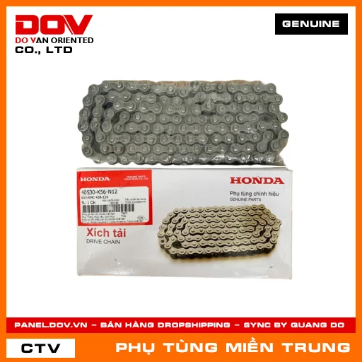 BỘ XÍCH K56 HONDA CHÍNH HÃNG (MÃ: H0640K56N12) — H0640K56N12